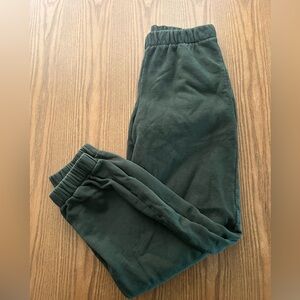 Brandy Melville Womens Forest Green Joggers